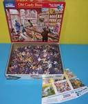White Mountain 1000 Piece Puzzle Old Candy Store Made Usa Steve Crisp 1083. Fixed Price $14.43.