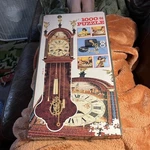 Jumbo 1000 Piece Interlocking Grandfather Clock Jigsaw Puzzle, Vintage. Fixed Price $14.95.