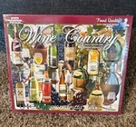 White Mountain, "wine Country," 1000 Piece Puzzle New. Fixed Price $24.99.