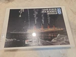 1996 Titanic 1000 Piece Fx Schmid Puzzle, 26.5" 17.25" Size (new/sealed). Fixed Price $16.99.