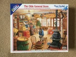 White Mountain "the Olde General Store" 1000 Piece 24" X 30" Puzzle Complete. Fixed Price $15.19.