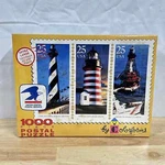 New Sealed Vg 1990 Usps Colorforms Lighthouse Stamp Puzzle 1000 Piece 23X29 Htf. Fixed Price $25.00.
