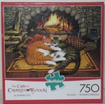 Buffalo 750 Piece Jigsaw Puzzle All Burned Out Orange & Brown Tabby Kitten. Fixed Price $47.40.