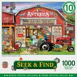 Masterpieces - Seek & Find Antiques For Sale 1000 Jigsaw Puzzle. Fixed Price $12.99.
