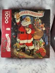 Springbok Merry Christmas Santa 1000 Piece Puzzle Vintage 24X30. Fixed Price $13.95.
