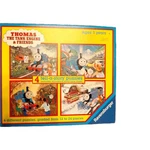 Vtg 1998 Ravensburger Thomas The Tank 4 Seasonal Tell Stories Puzzles Ages 3+. Fixed Price $29.00.