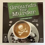 Grounds For Murder A Mystery New 1000 Pc By Bepuzzled 33116. Fixed Price $17.99.