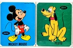 Mickey Mouse & Pluto - Walt Disney/jaymar 11" X 9" Frame Tray Puzzle Vintage. Fixed Price $10.00.