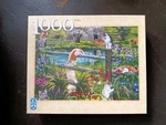 Fx Schmid #7822 "cats Play" 1000 Pc Puzzle 20" 27" Complete. Fixed Price $8.18.