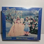 1999 The Wizard Of Oz 100 Piece Puzzle By Pressman Dorothy Glinda Munchkins 4022. Fixed Price $25.00.