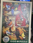 Cobble Hill Jigsaw Puzzle Fall Birds 1000 Pieces House Open Not Worked. Fixed Price $14.00.