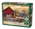Winter On The Farm 1000 Piece Jigsaw Puzzle Cobble Hill New. Fixed Price $29.99.