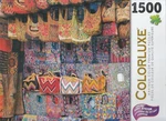 Colorluxe 1500 Piece Puzzle - Colorful Handmade Mayan Textiles. Fixed Price $59.98.