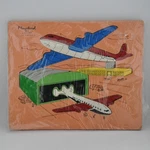 Vintage Playskool Airplane Puzzle. Fixed Price $16.00.