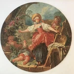 Vintage 1968 Springbok Puzzle - Blind Man's Buff Complete. Fixed Price $88.00.